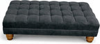 Chesterfield Deep Cushioned Naples Footstool