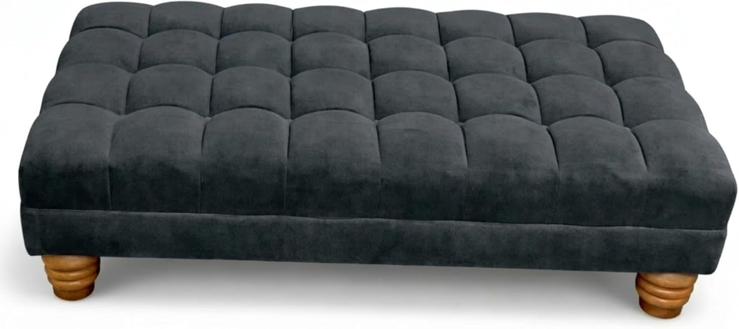 Chesterfield Deep Cushioned Naples Footstool