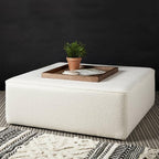 Square Ottoman Coffee Table Stool