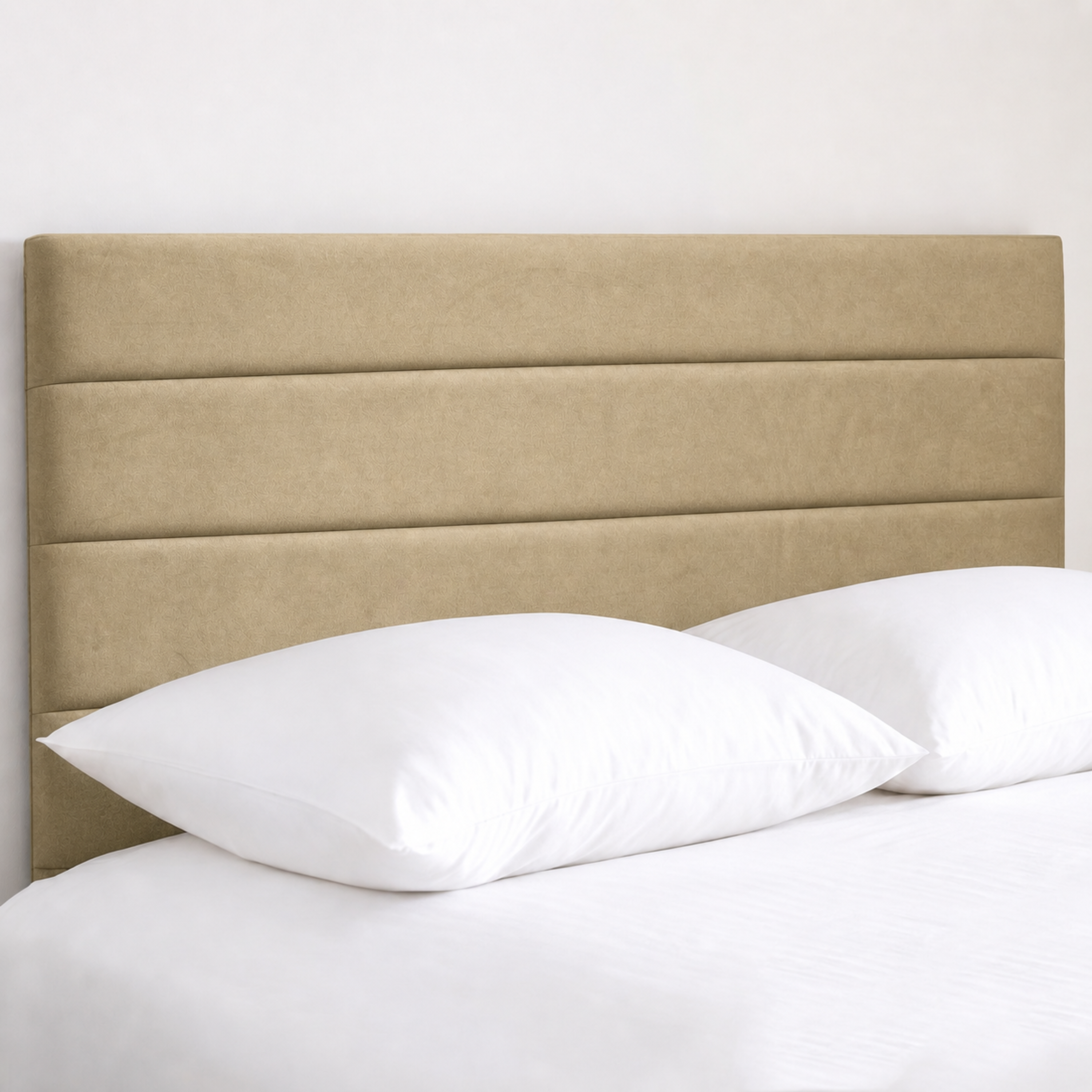 24" Venice Headboards for Beds | Plush Fabric Upholstered Padded Divan Headboard UK