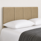 24” Ruby Plush Bed Headboard, Thick Padded Divan Headboard