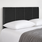 24” Ruby Plush Bed Headboard, Thick Padded Divan Headboard