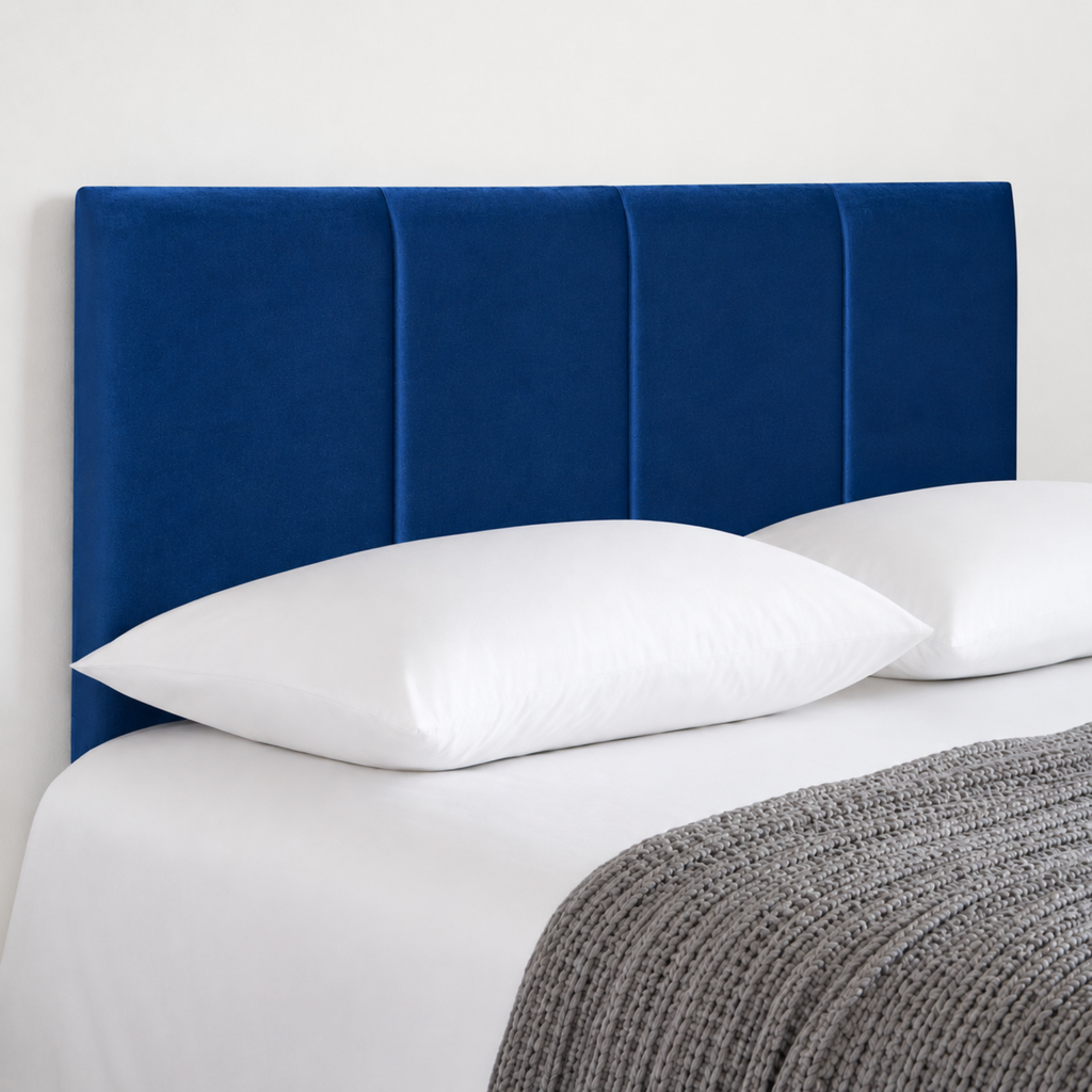 24” Ruby Plush Bed Headboard, Thick Padded Divan Headboard
