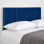 24” Ruby Plush Bed Headboard, Thick Padded Divan Headboard
