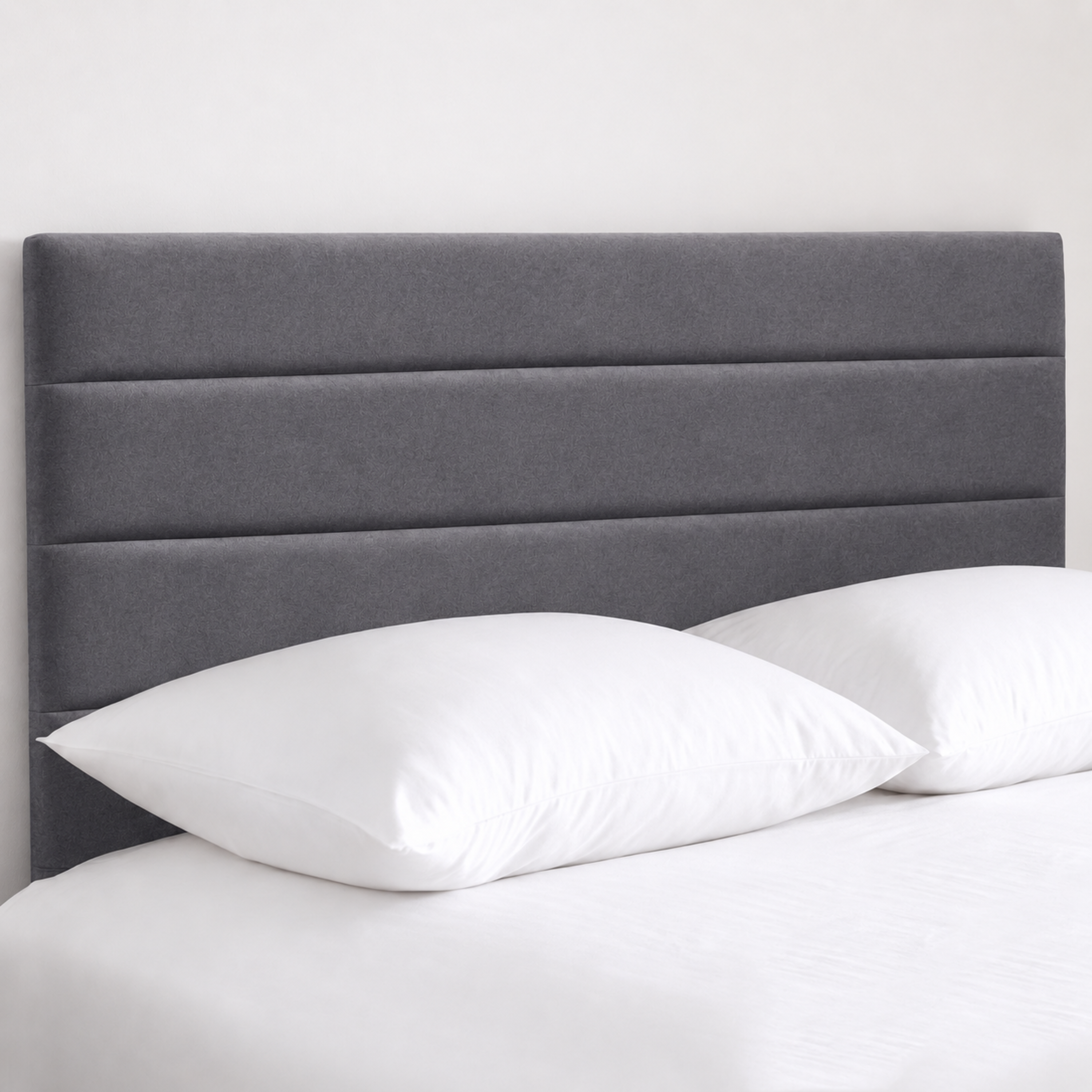 24" Venice Headboards for Beds | Plush Fabric Upholstered Padded Divan Headboard UK