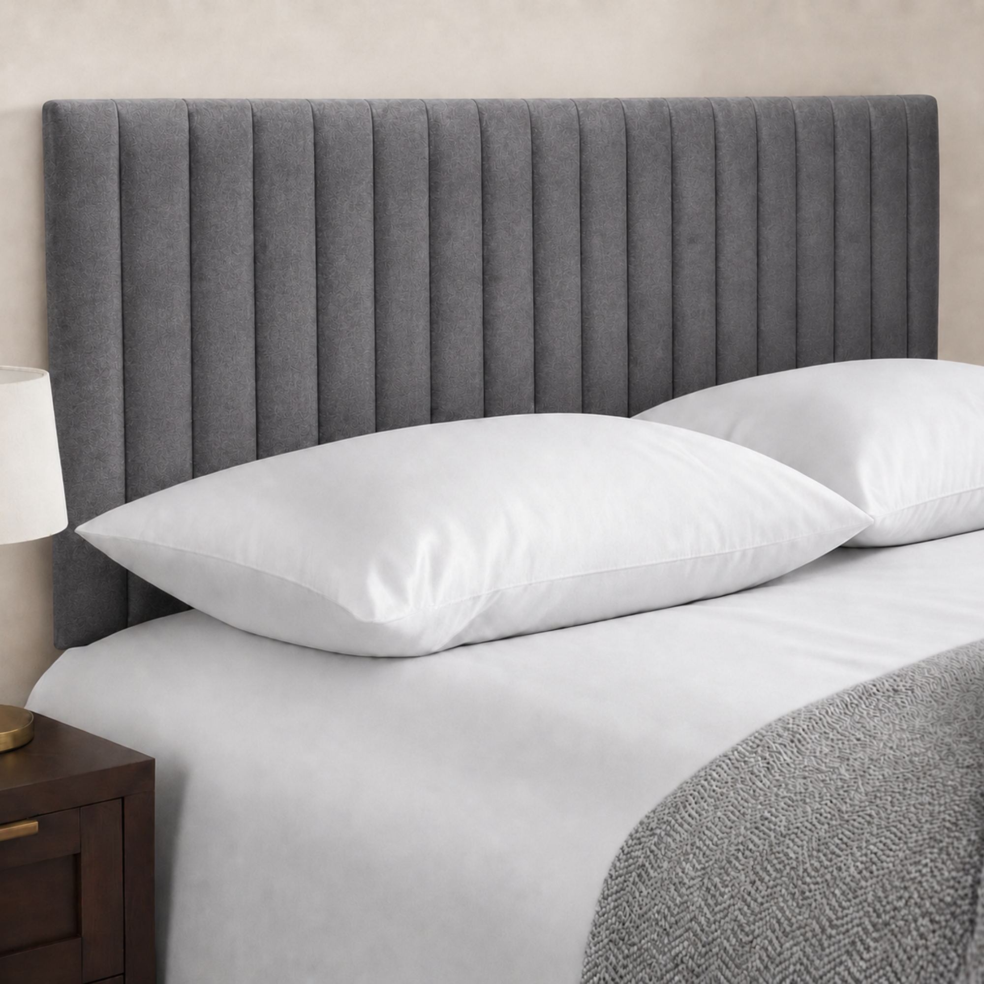 24” Author Plush Bed Headboard – Thick Padded Divan Headboard
