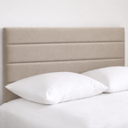 24" Venice Headboards for Beds | Plush Fabric Upholstered Padded Divan Headboard UK