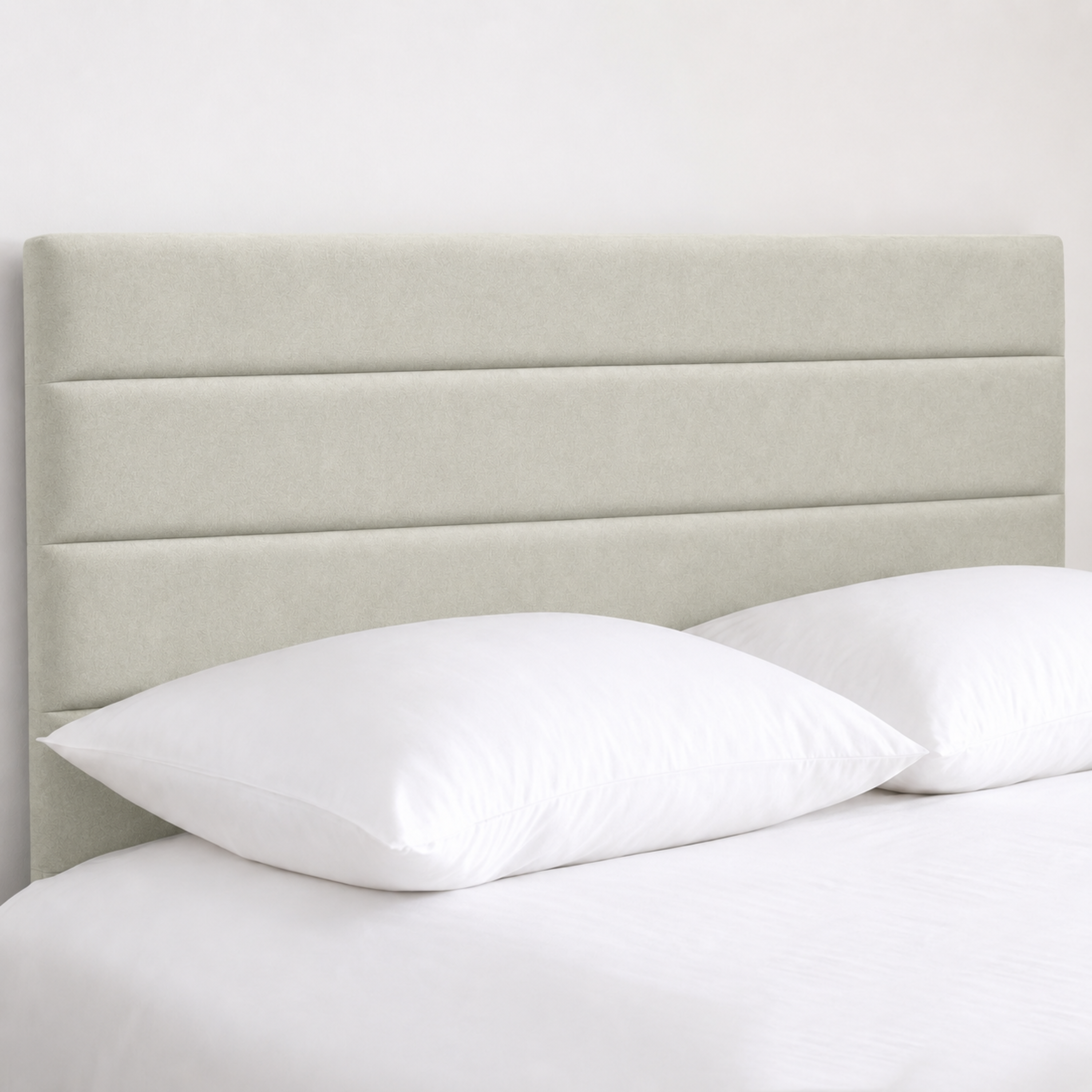 24" Venice Headboards for Beds | Plush Fabric Upholstered Padded Divan Headboard UK