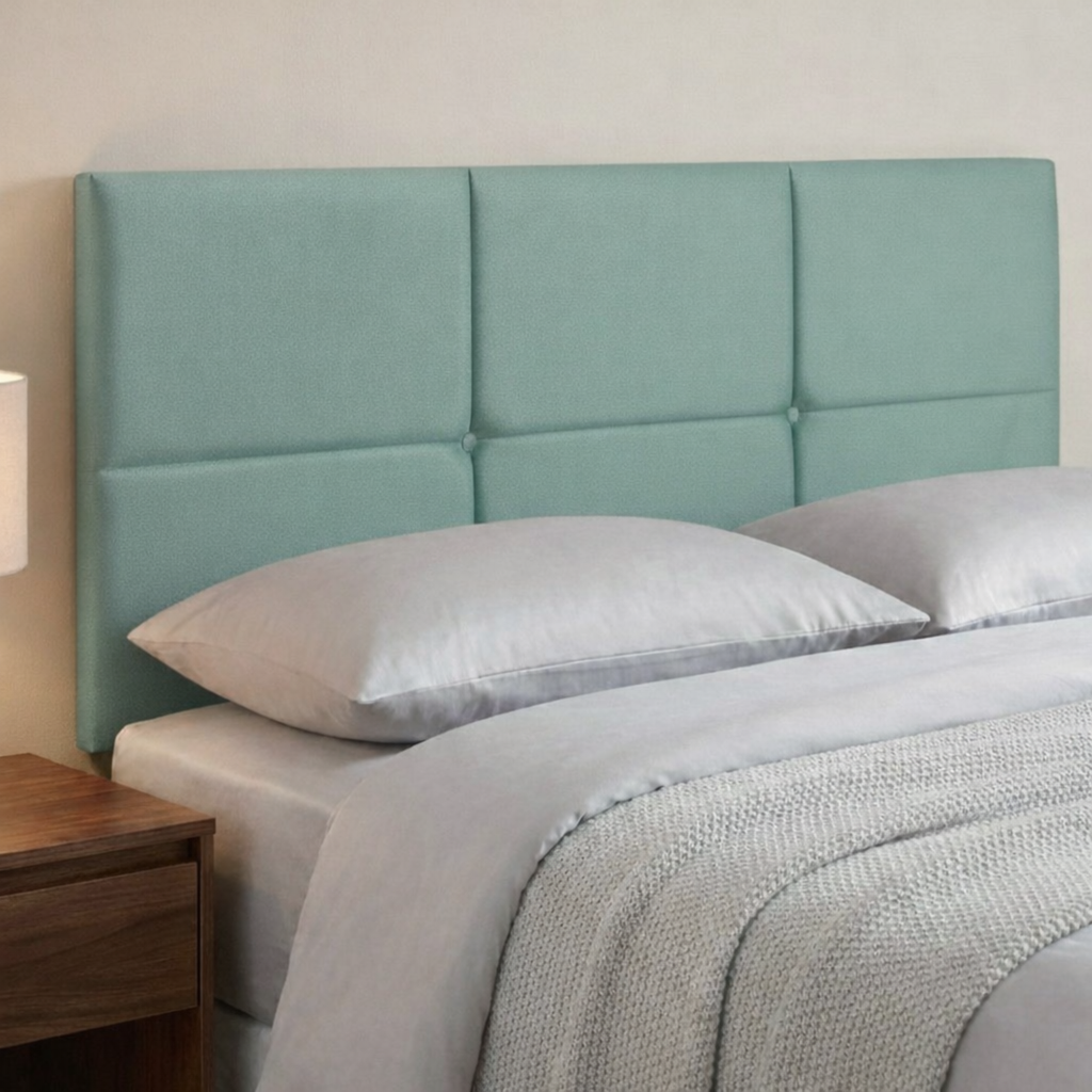 24" Olive Headboard | Plush Fabric Upholstered Padded Divan Bed Headboard UK