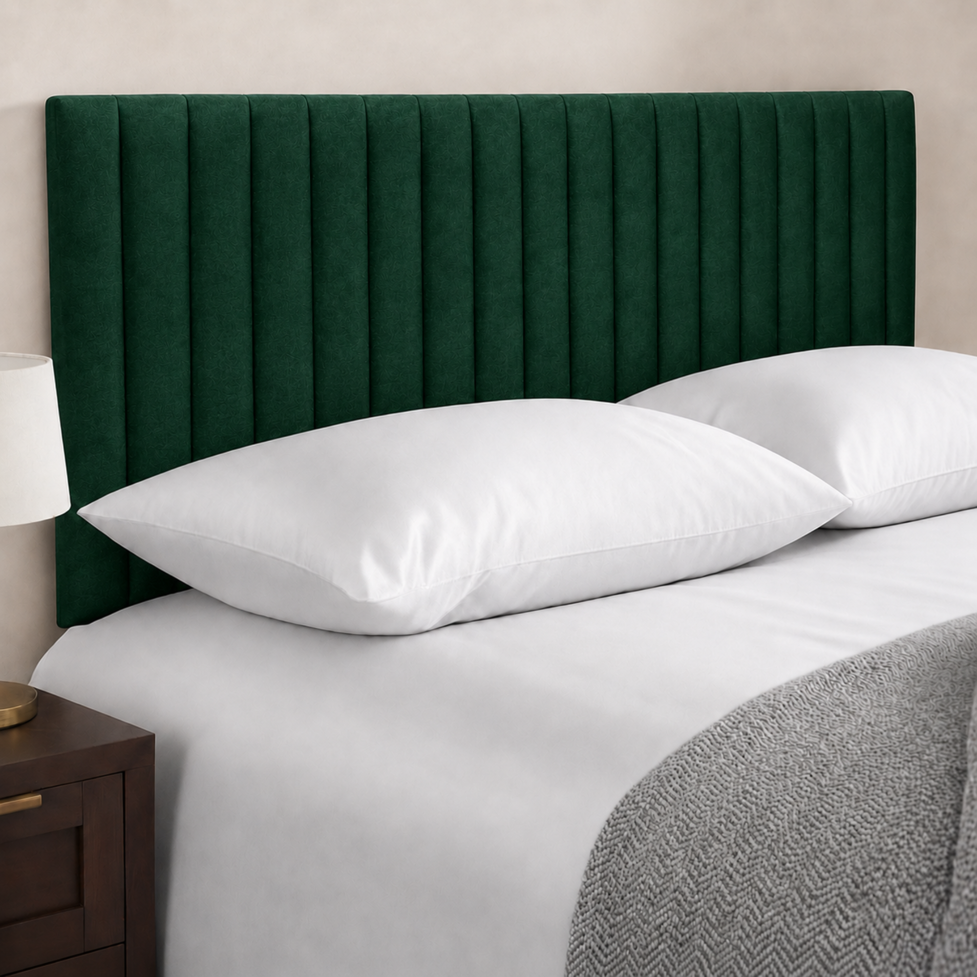 24” Author Plush Bed Headboard – Thick Padded Divan Headboard