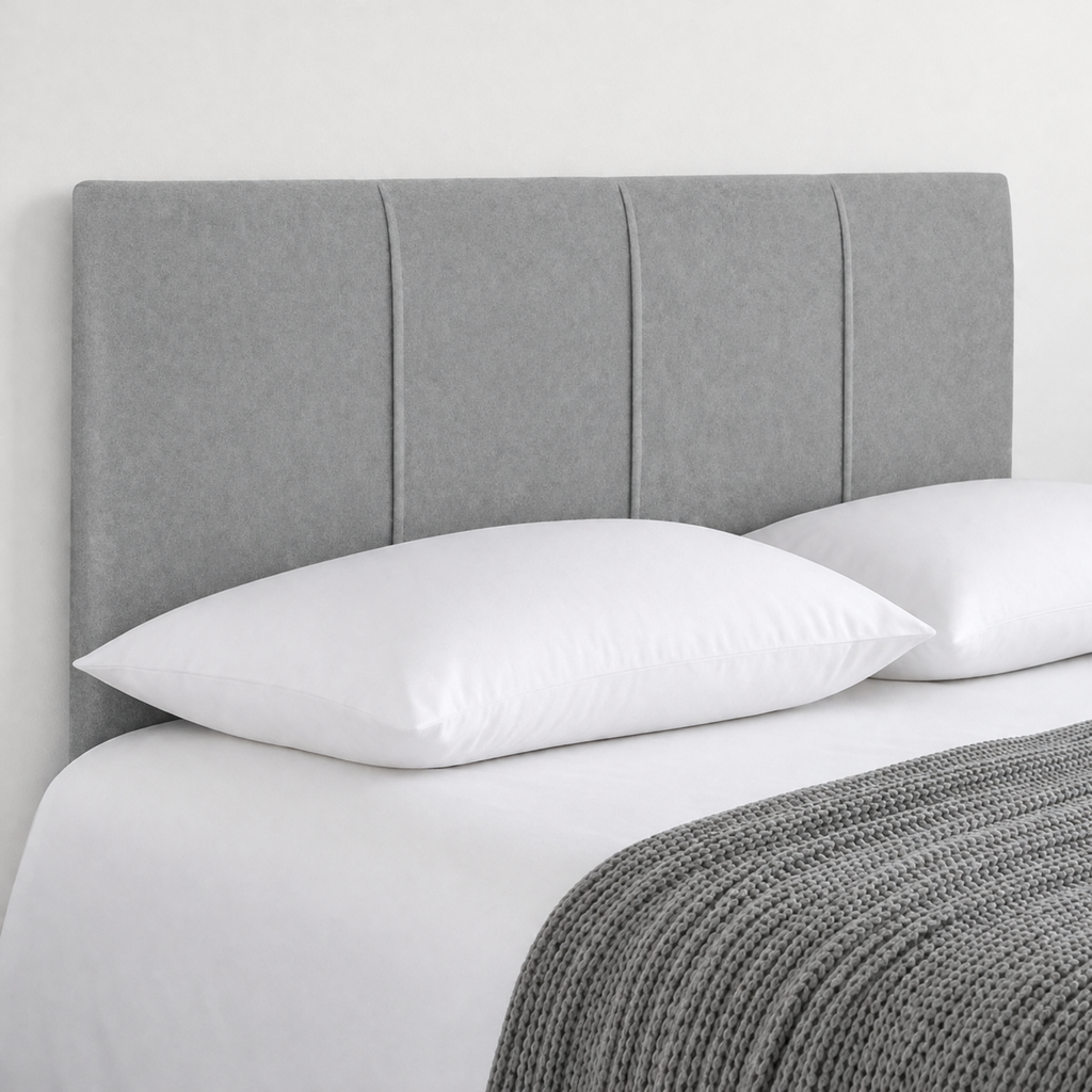 24” Ruby Plush Bed Headboard, Thick Padded Divan Headboard