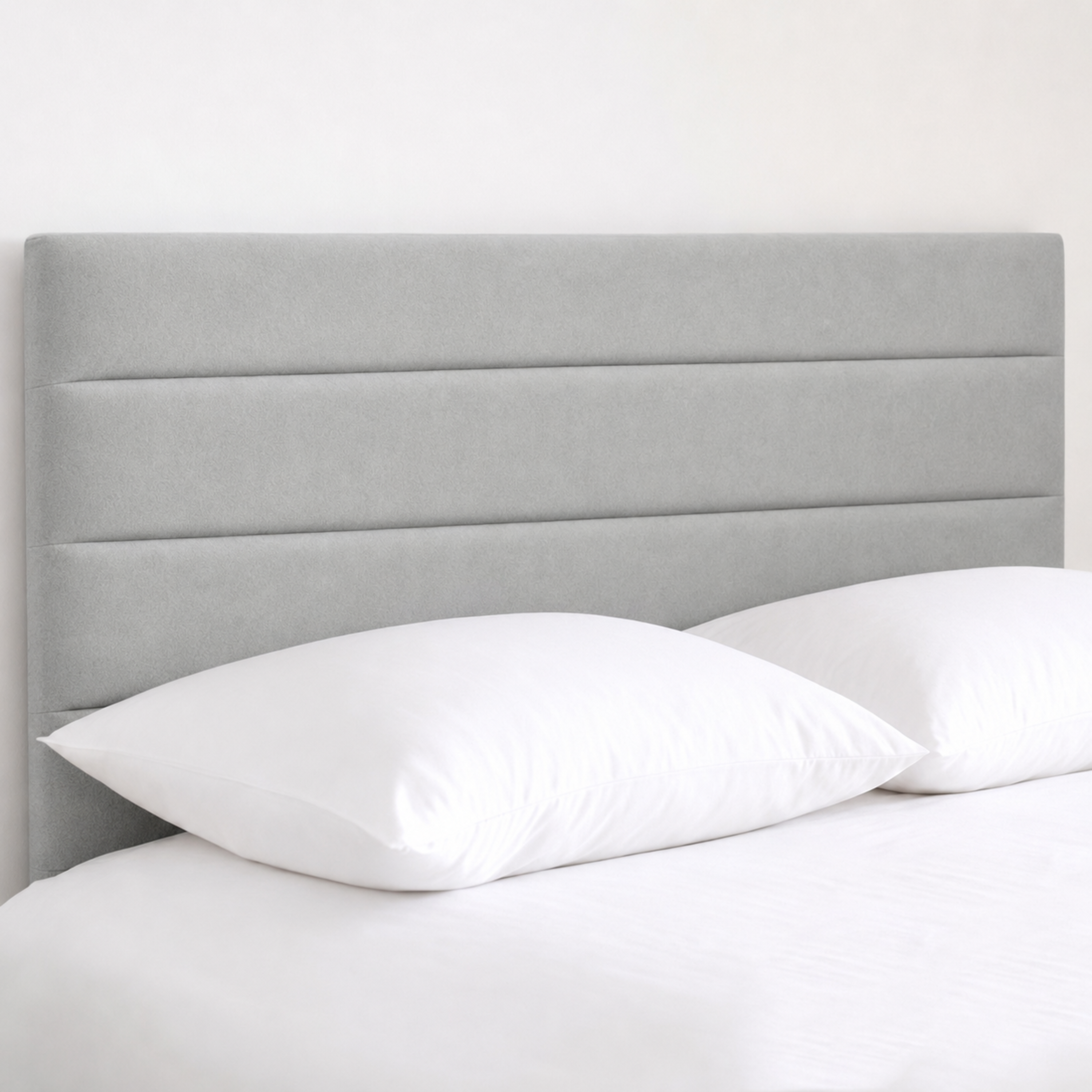 24" Venice Headboards for Beds | Plush Fabric Upholstered Padded Divan Headboard UK
