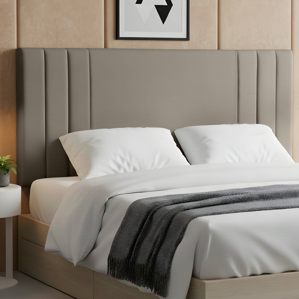 24" Rio Plush Fabric Upholstered Headboard – Padded Divan Bed Headboard