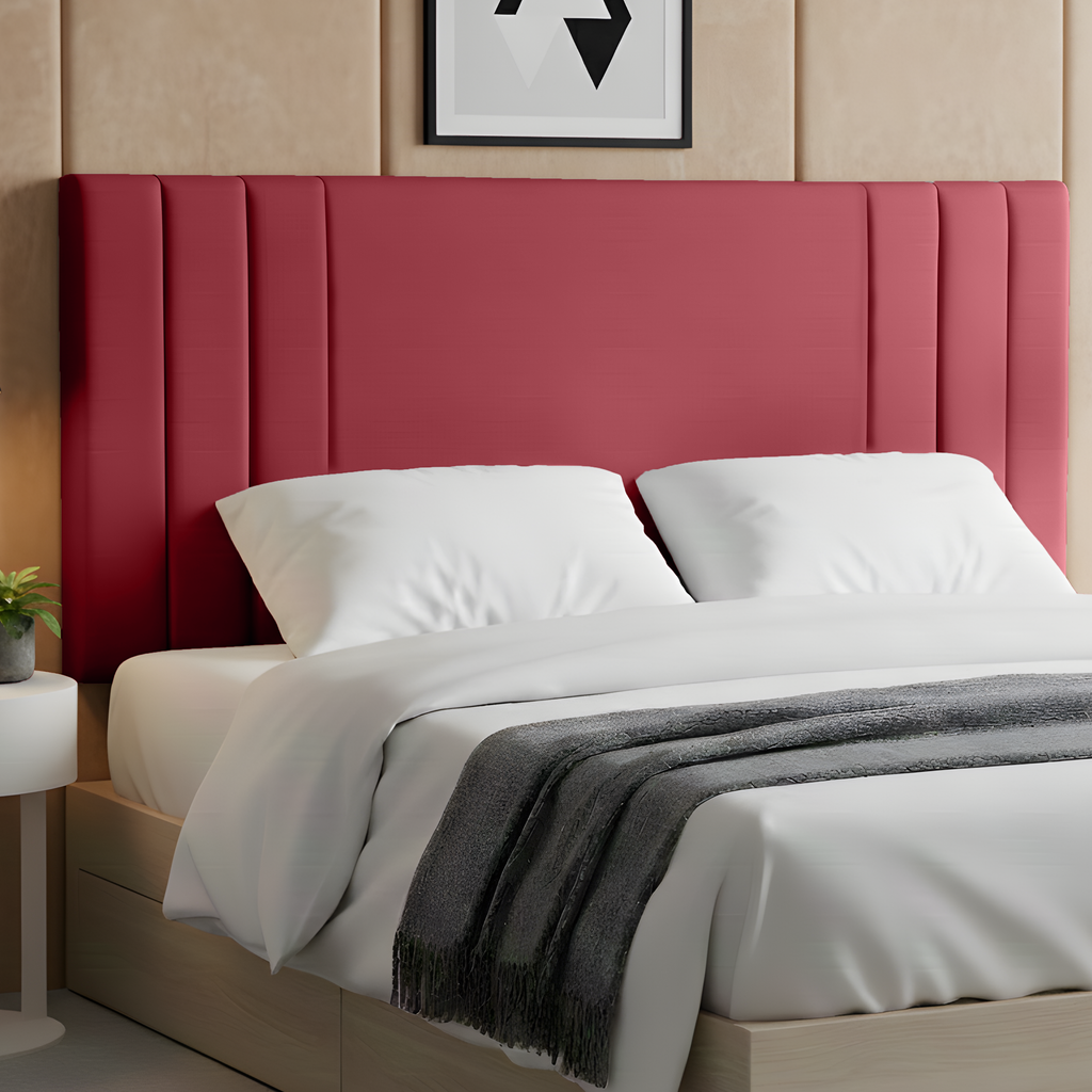 24" Rio Plush Fabric Upholstered Headboard – Padded Divan Bed Headboard