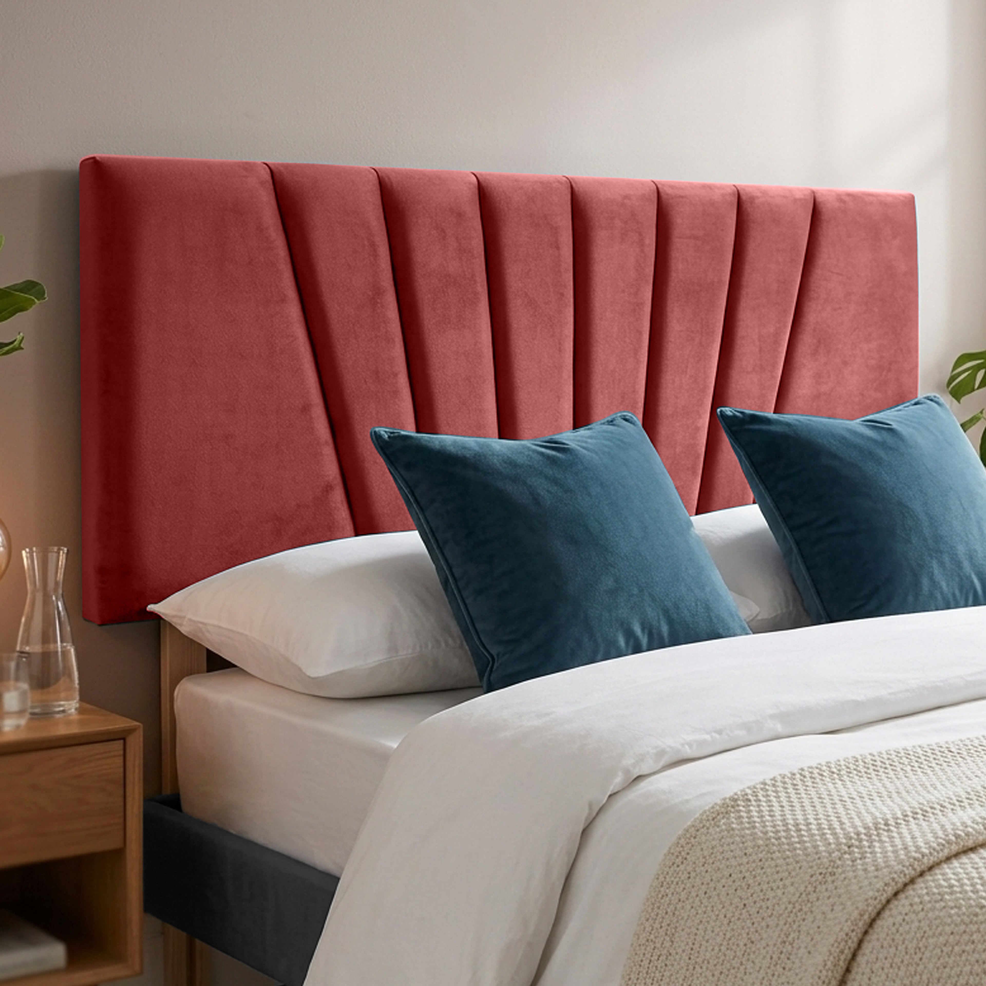 24” Sunrise Plush Bed Headboard – Thick Padded Divan Headboard