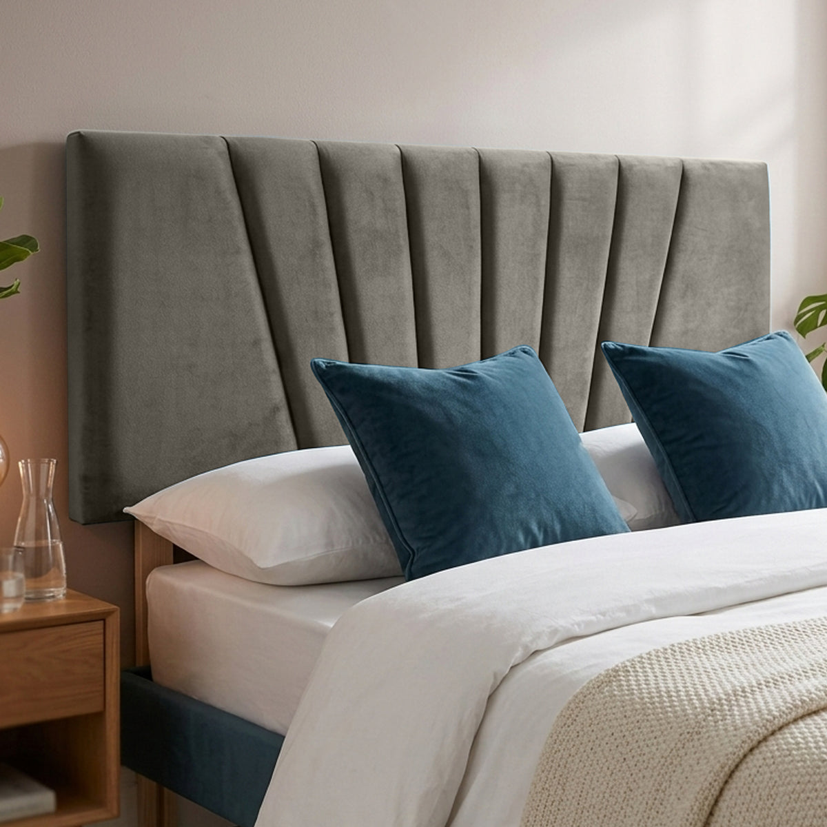 24” Sunrise Plush Bed Headboard – Thick Padded Divan Headboard