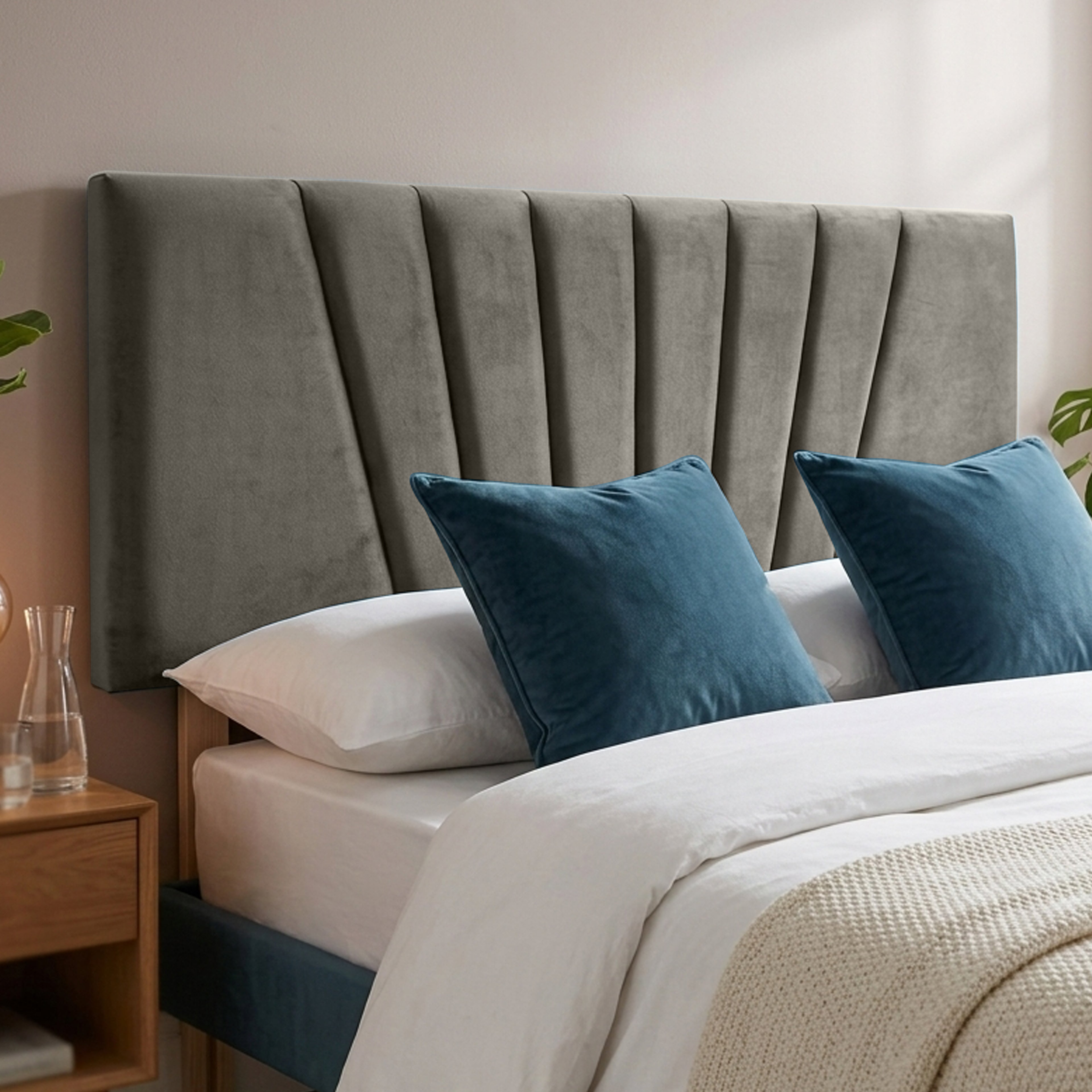 24” Sunrise Plush Bed Headboard – Thick Padded Divan Headboard
