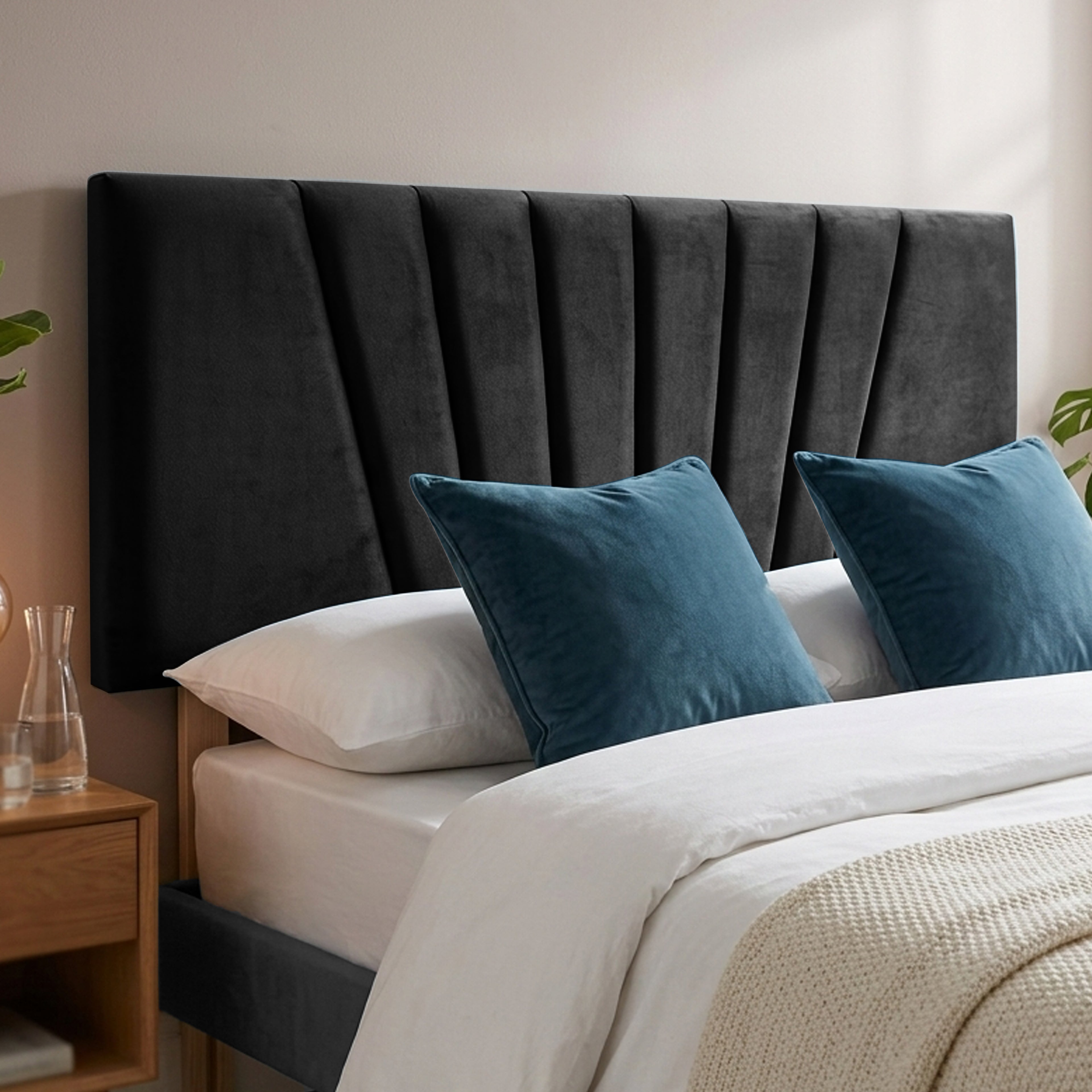 24” Sunrise Plush Bed Headboard – Thick Padded Divan Headboard