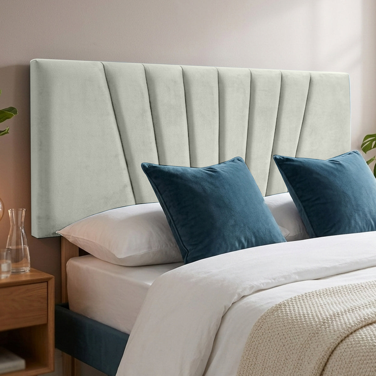 24” Sunrise Plush Bed Headboard – Thick Padded Divan Headboard
