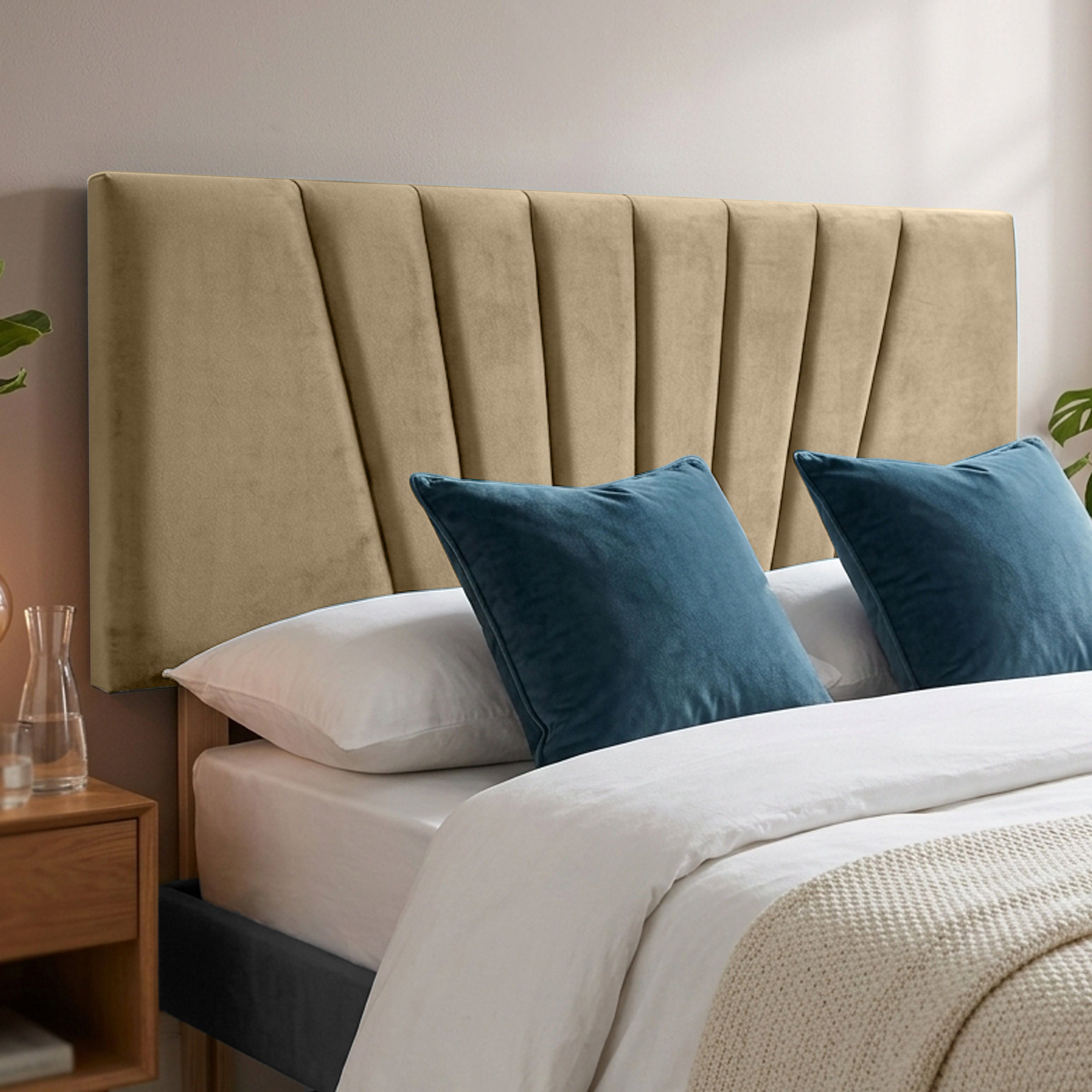 24” Sunrise Plush Bed Headboard – Thick Padded Divan Headboard