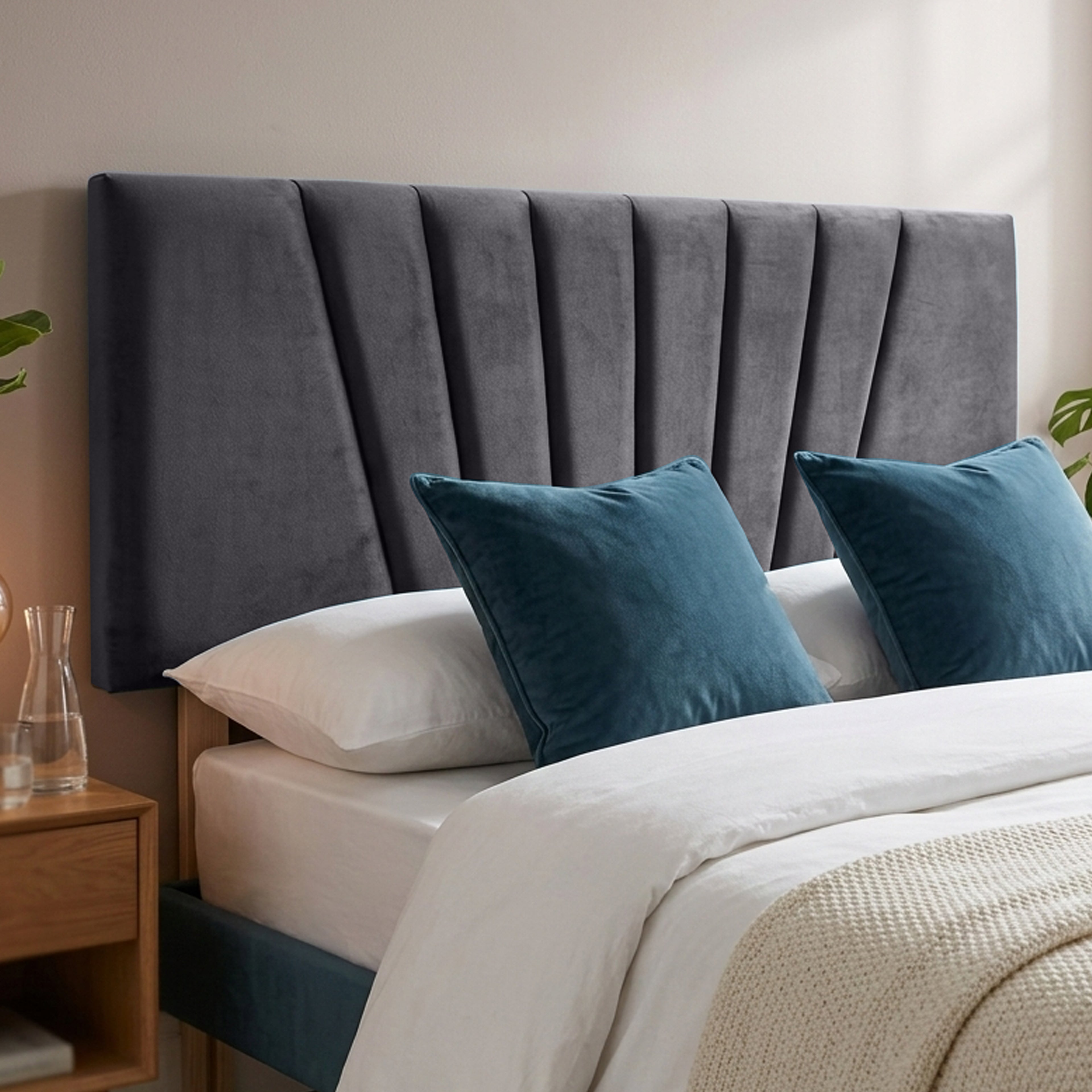 24” Sunrise Plush Bed Headboard – Thick Padded Divan Headboard