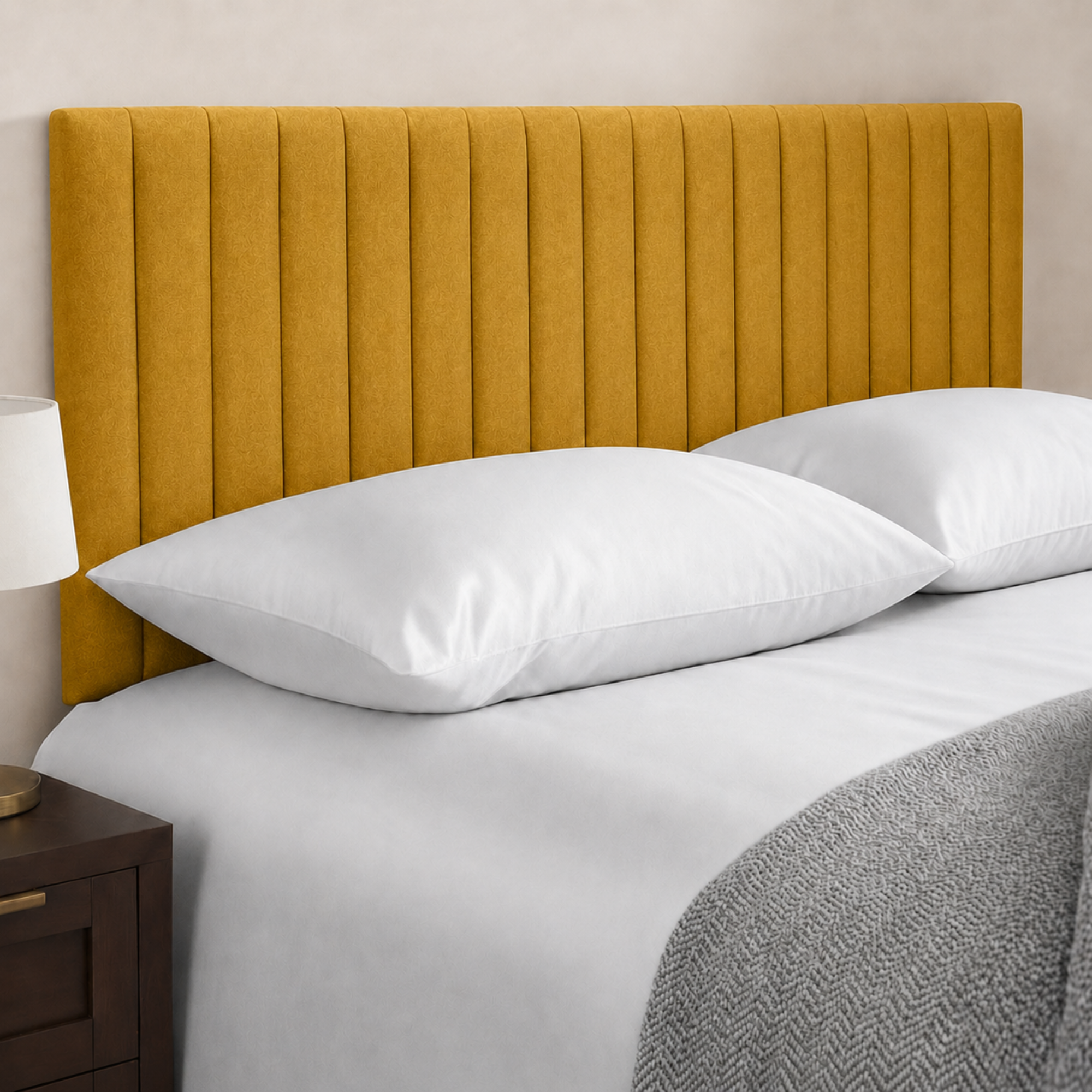 24” Author Plush Bed Headboard – Thick Padded Divan Headboard