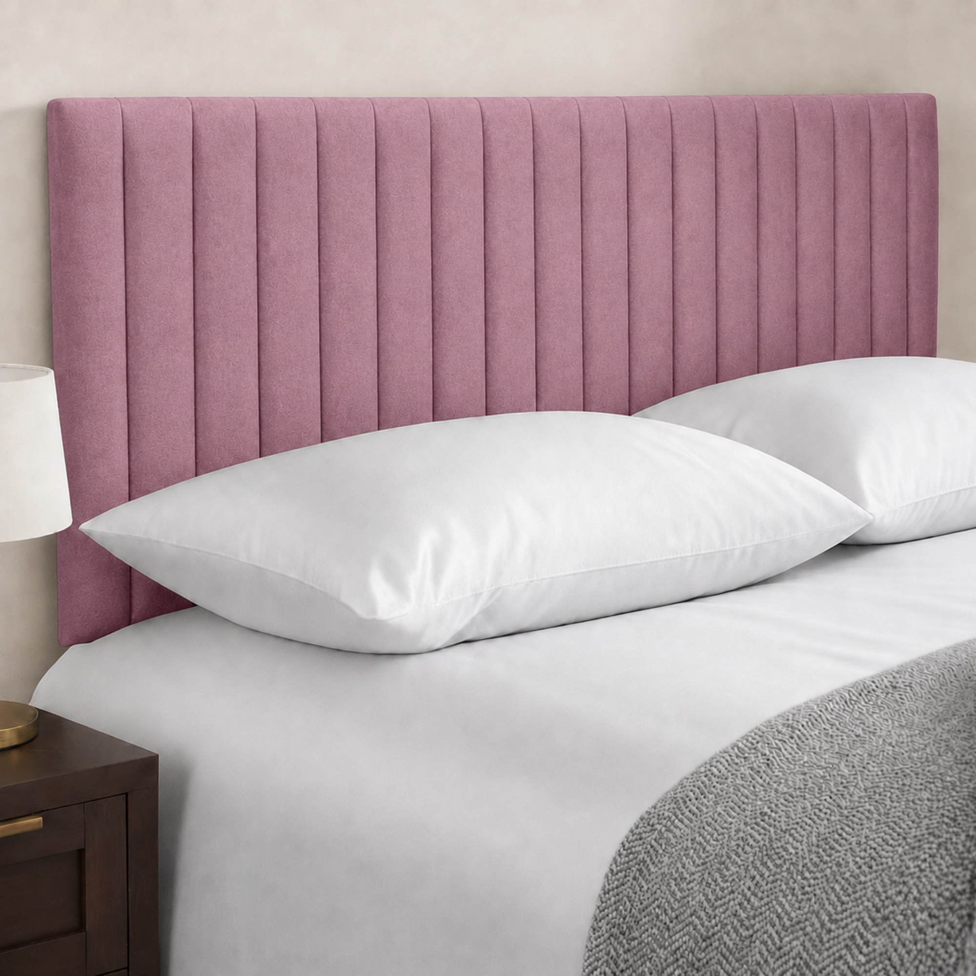 24” Author Plush Bed Headboard – Thick Padded Divan Headboard