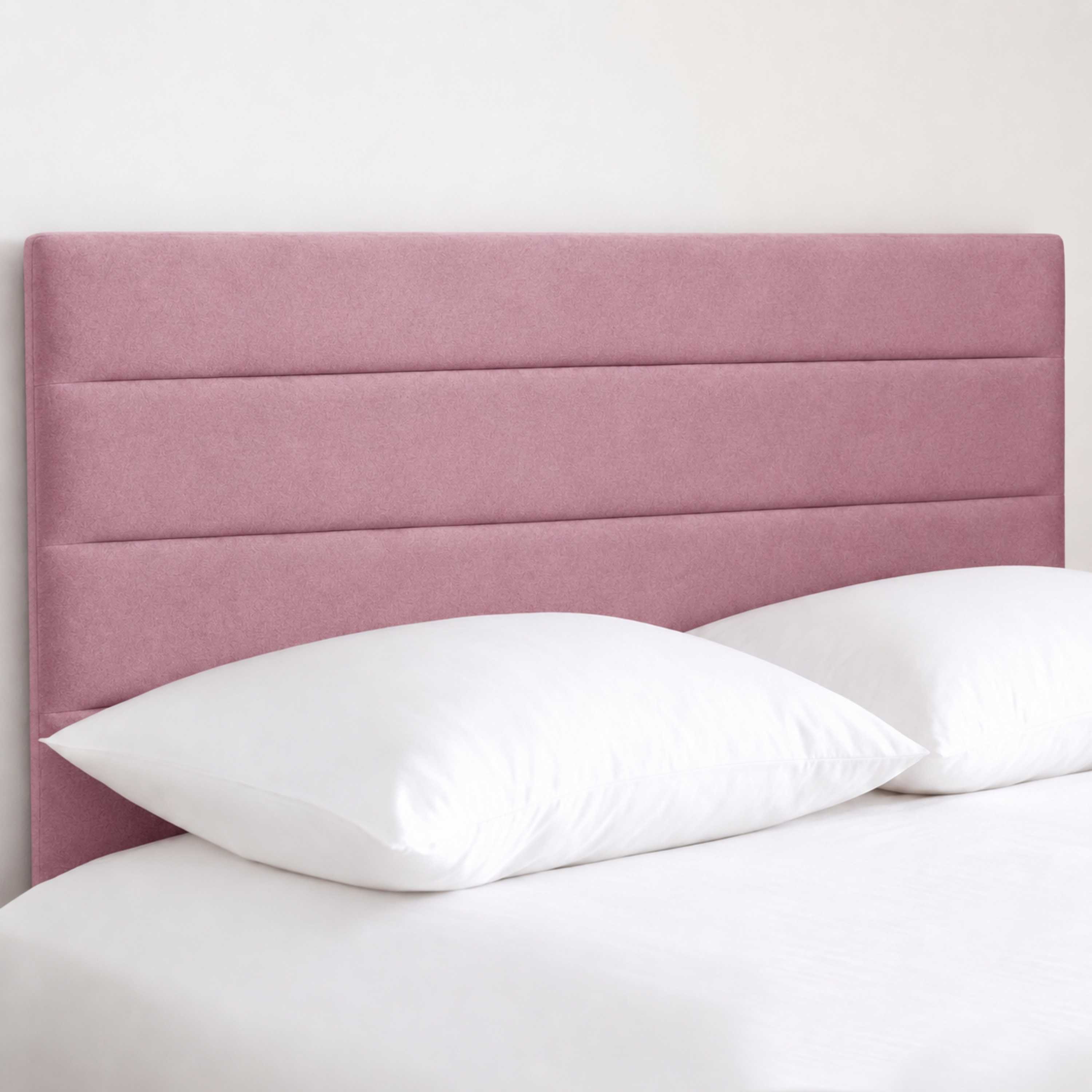 24" Venice Headboards for Beds | Plush Fabric Upholstered Padded Divan Headboard UK
