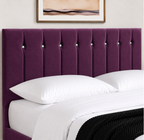 24" Sandal Plush Fabric Headboard for Beds | Padded Divan Bed Headboard