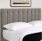 24" Sandal Plush Fabric Headboard for Beds | Padded Divan Bed Headboard