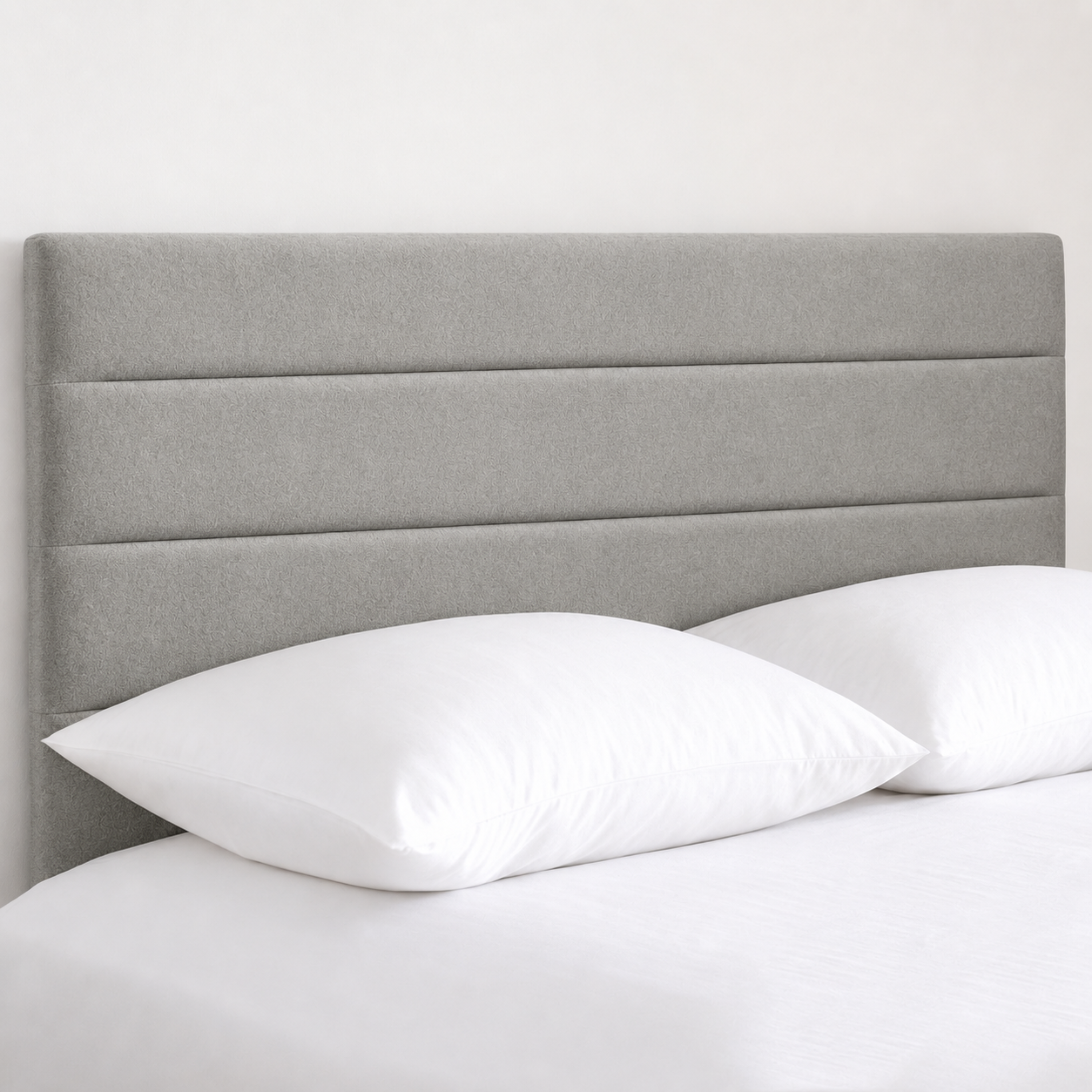 24" Venice Headboards for Beds | Plush Fabric Upholstered Padded Divan Headboard UK