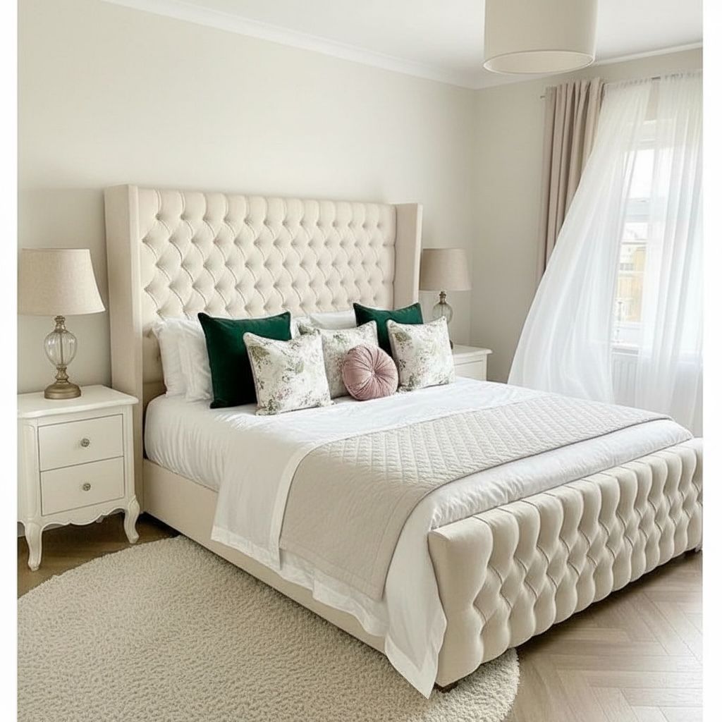 Chesterfield Wing bedframe
