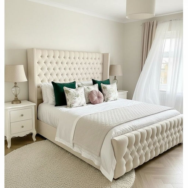 Chesterfield Wing bedframe