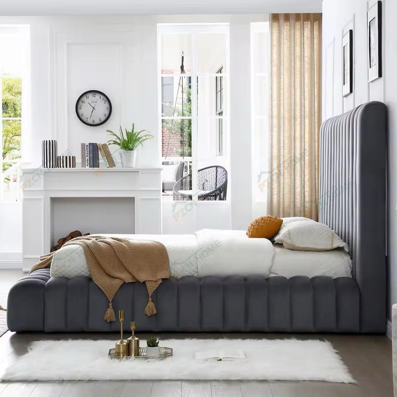 Stripe Panel Bedframe