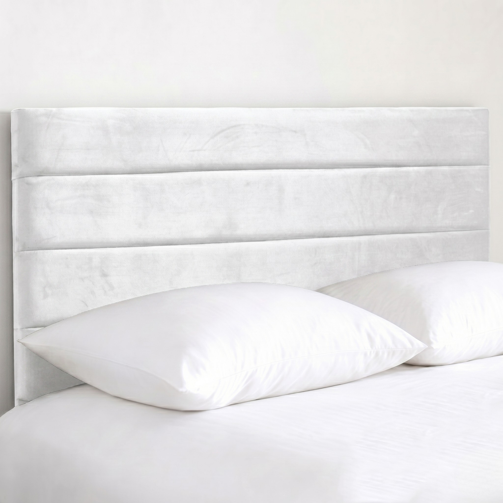 24" Venice Headboards for Beds | Plush Fabric Upholstered Padded Divan Headboard UK
