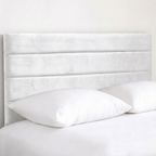 24" Venice Headboards for Beds | Plush Fabric Upholstered Padded Divan Headboard UK