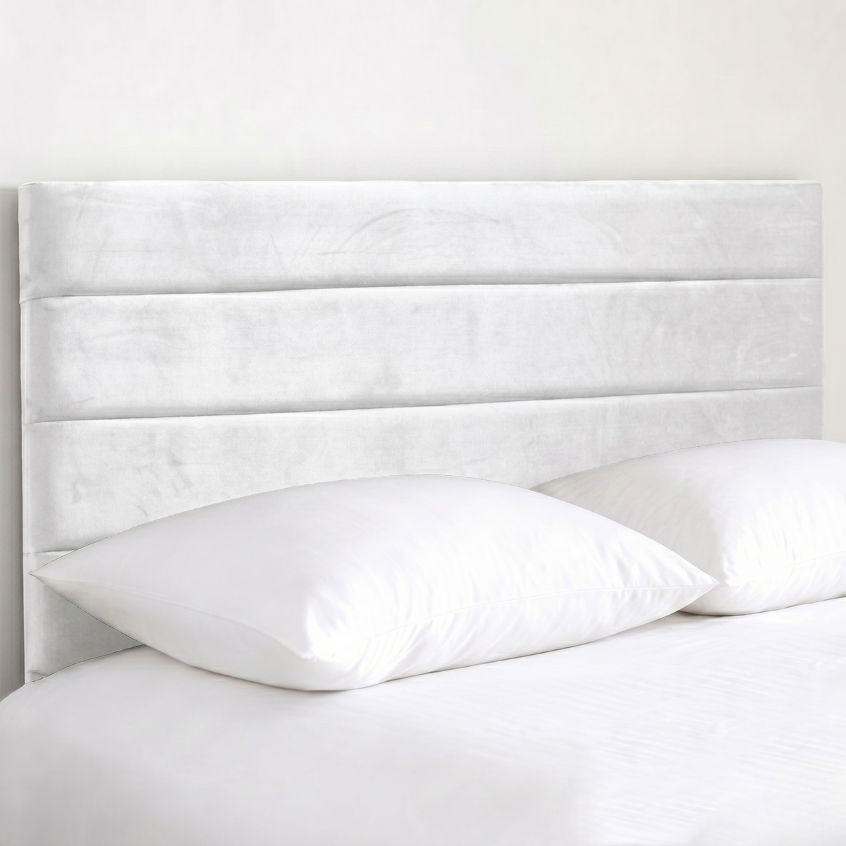 24" Venice Headboards for Beds | Plush Fabric Upholstered Padded Divan Headboard UK